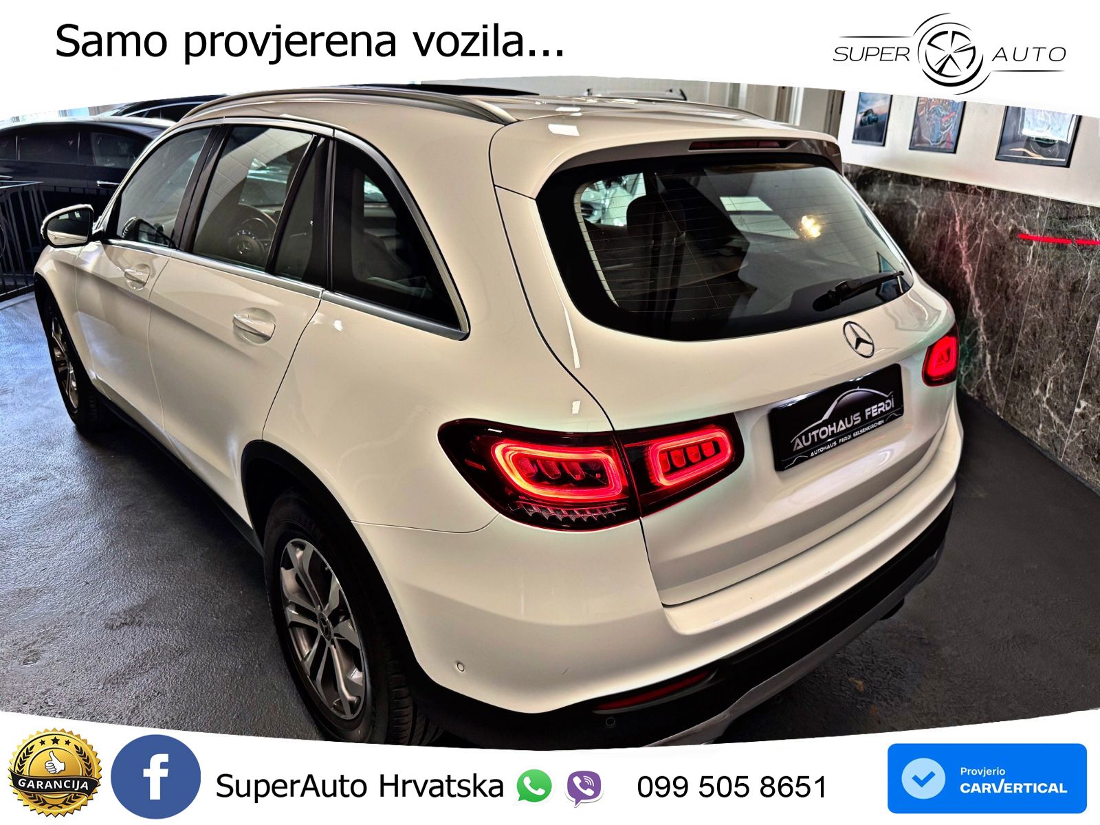 Mercedes GLC 220d (194 KS) 4MATIC G-TRONIC LED+GR SJED+ACC