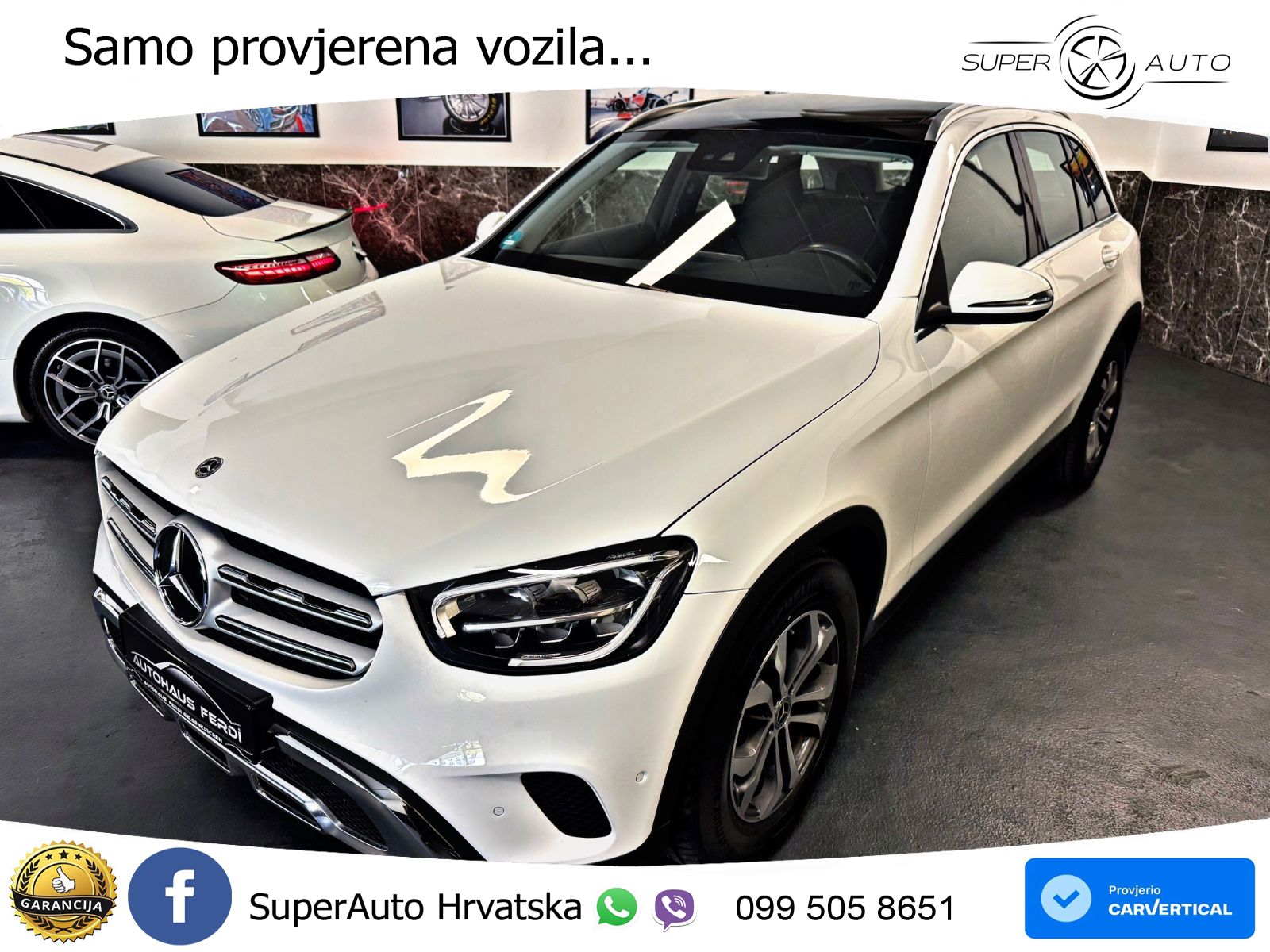 Mercedes GLC 220d (194 KS) 4MATIC G-TRONIC LED+GR SJED+ACC