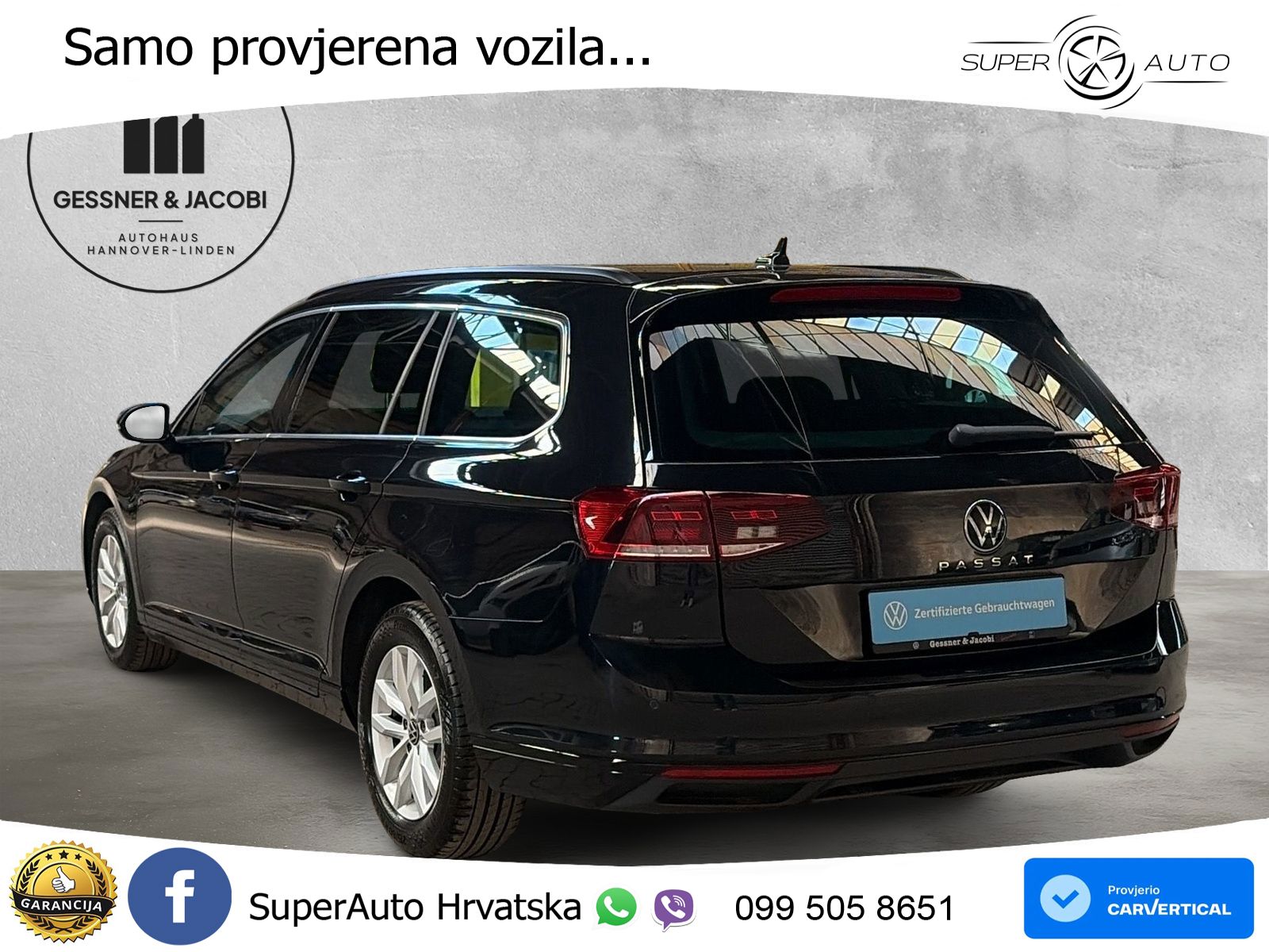 Volkswagen Passat Variant 2.0 TDI (150 KS) DSG Business LED+GR SJED+ACC