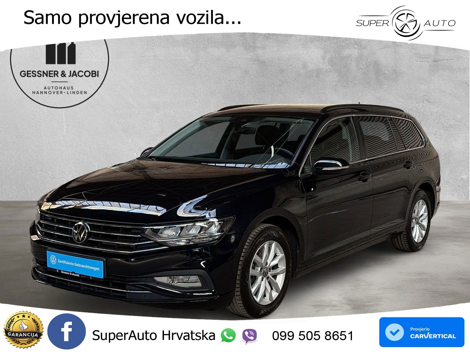 Volkswagen Passat Variant 2.0 TDI (150 KS) DSG Business LED+GR SJED+ACC