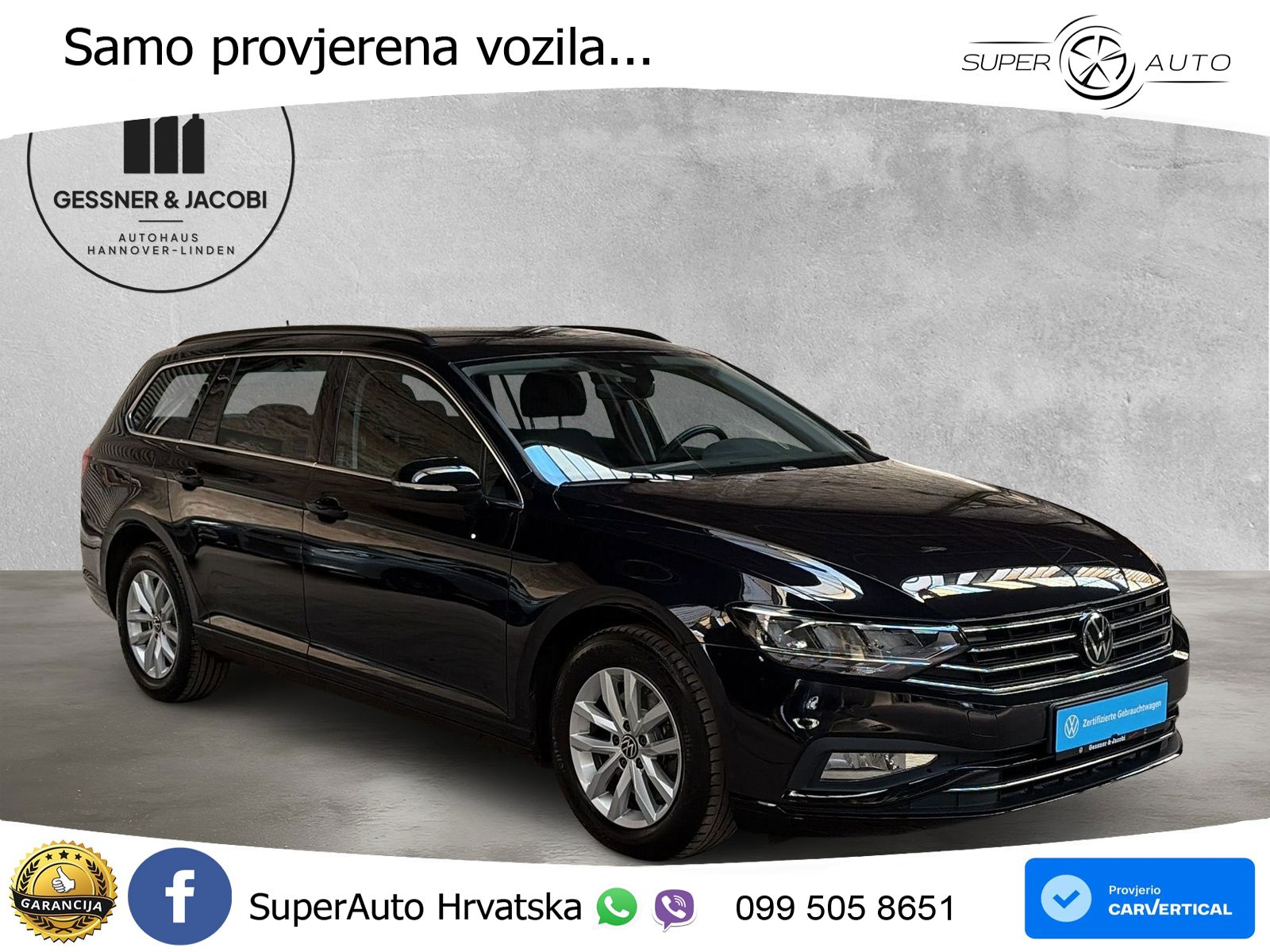 Volkswagen Passat Variant 2.0 TDI (150 KS) DSG Business LED+GR SJED+ACC