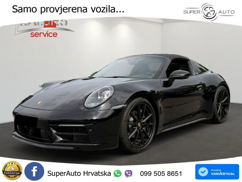 Porsche 911 Targa 4 3.0 (385 KS) PDK ZRAČNI+ACC+GR SJED+KAM