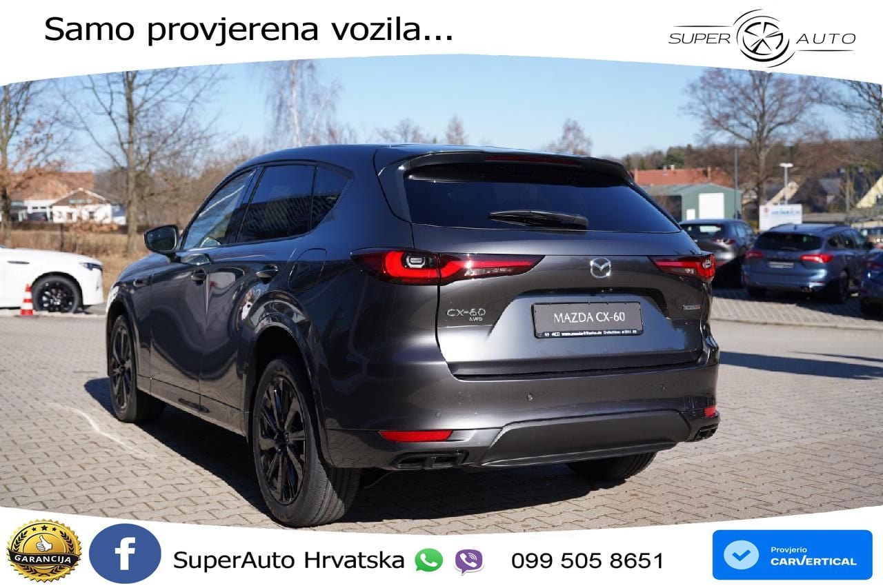 Mazda CX-60 3.3 e-Skyactiv D (254 KS) AWD Automatic MATRIX+GR SJED+KAM