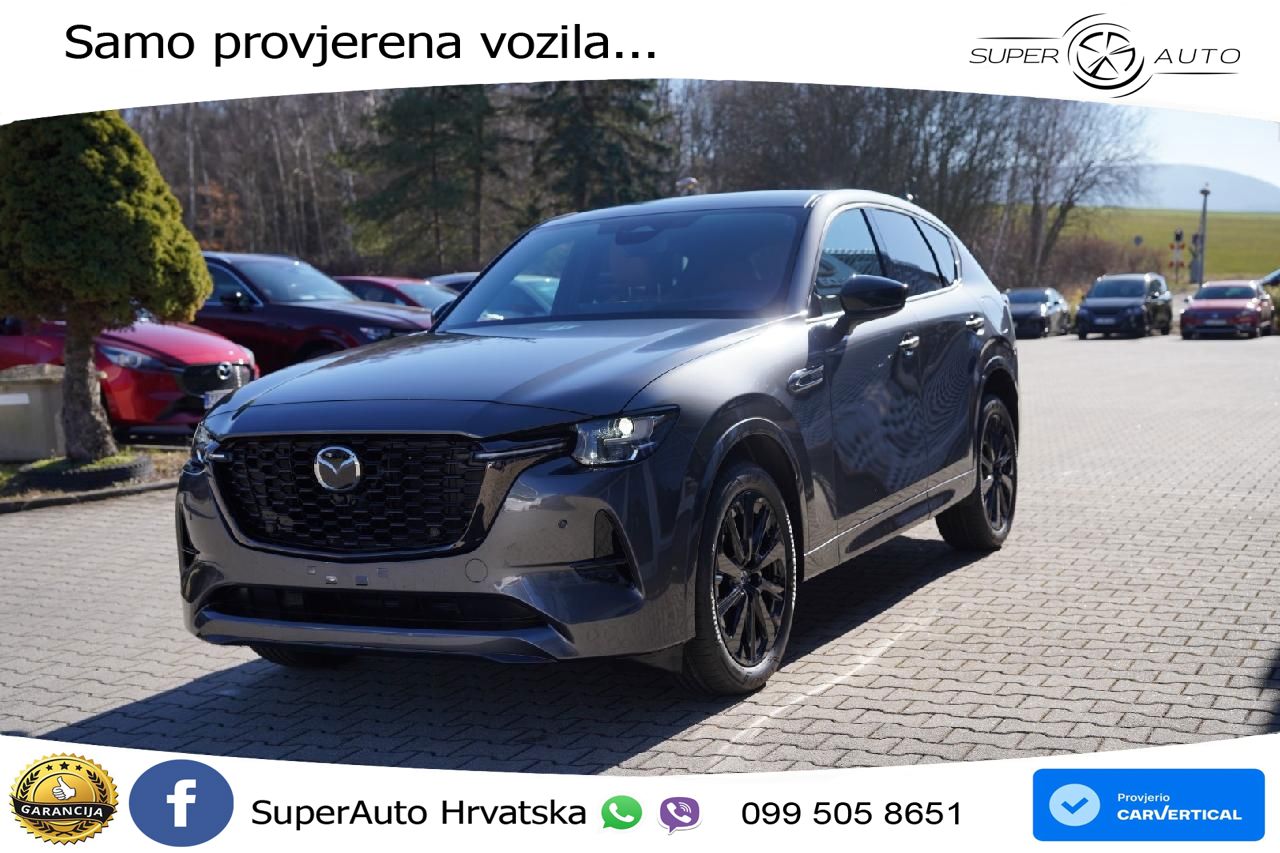 Mazda CX-60 3.3 e-Skyactiv D (254 KS) AWD Automatic MATRIX+GR SJED+KAM