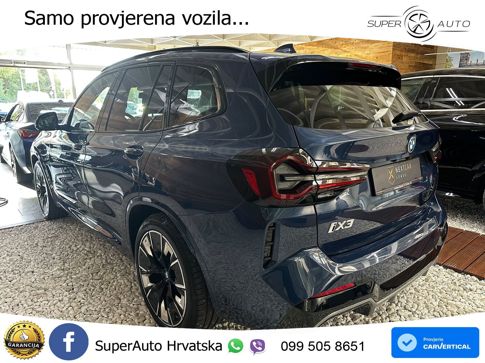 BMW iX3 80 kWh (286 KS) LED+GR SJED+ACC
