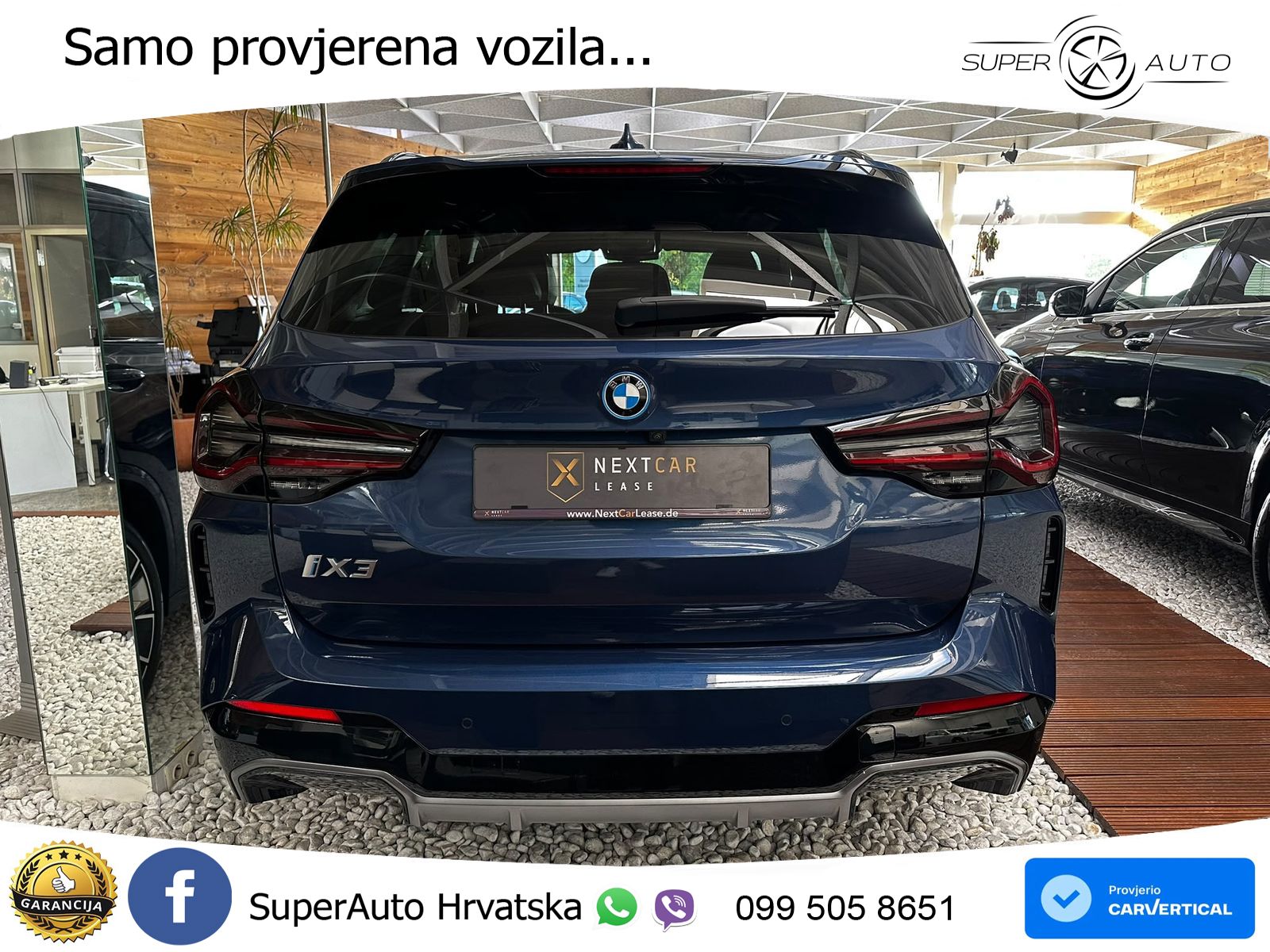 BMW iX3 80 kWh (286 KS) LED+GR SJED+ACC