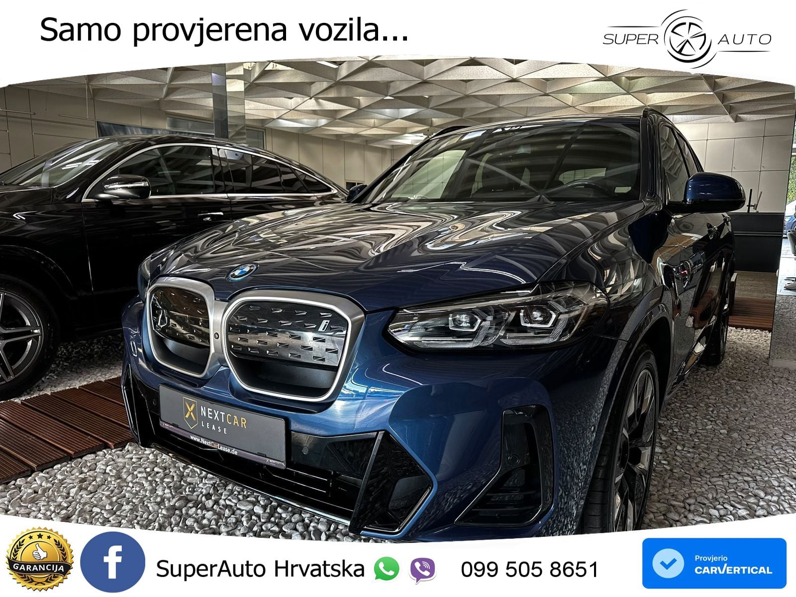 BMW iX3 80 kWh (286 KS) LED+GR SJED+ACC