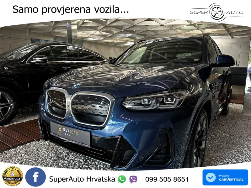 BMW iX3 80 kWh (286 KS) LED+GR SJED+ACC