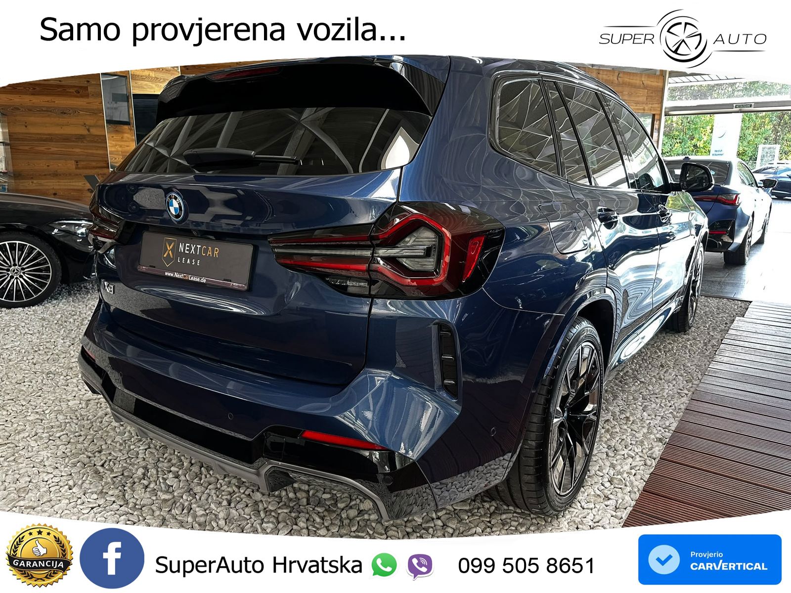 BMW iX3 80 kWh (286 KS) LED+GR SJED+ACC