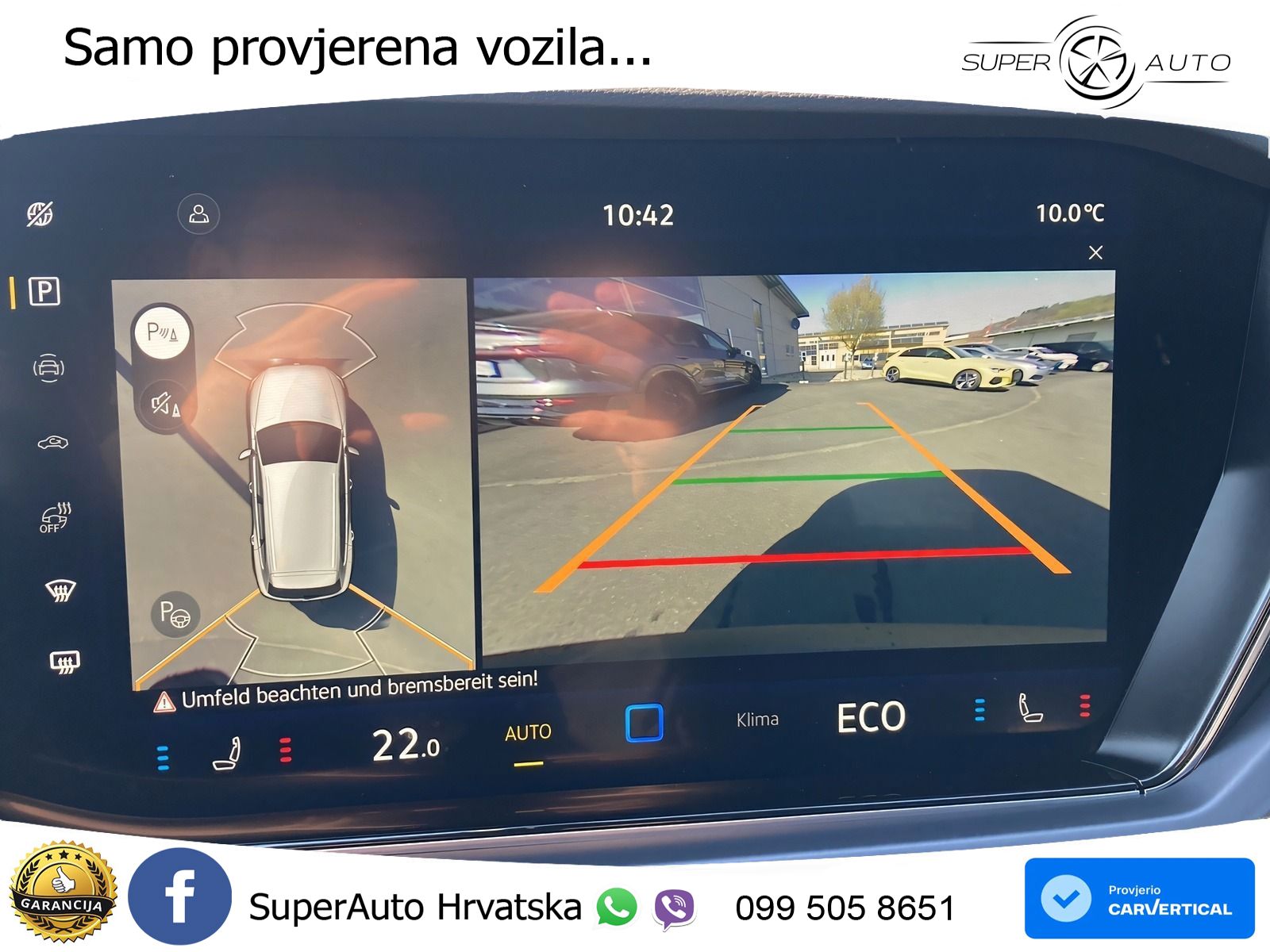 Volkswagen Touareg 3.0 V6 TDI (286 KS) 4MOTION Tiptronic ZRAČNI+ACC+GR SJED+KAM+PANO