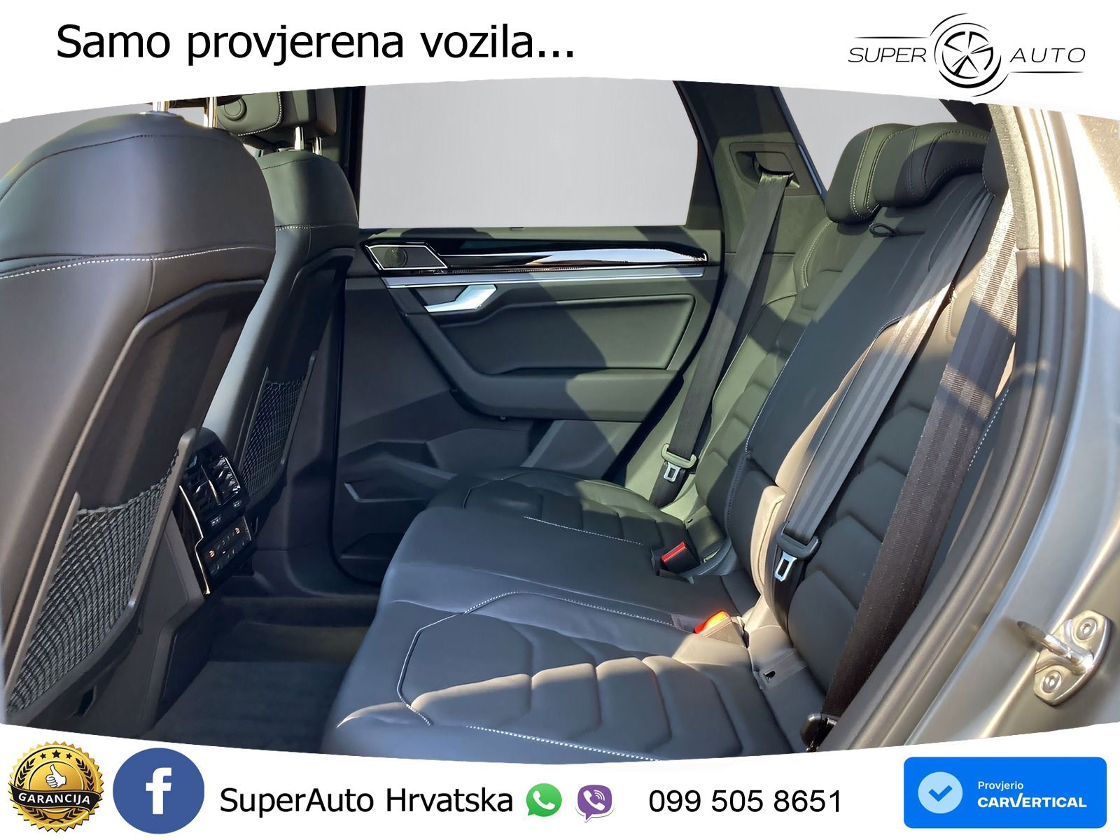 Volkswagen Touareg 3.0 V6 TDI (286 KS) 4MOTION Tiptronic ZRAČNI+ACC+GR SJED+KAM+PANO