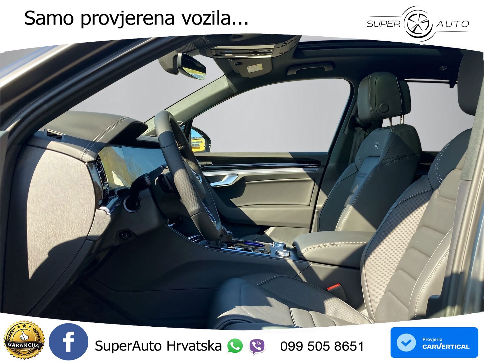 Volkswagen Touareg 3.0 V6 TDI (286 KS) 4MOTION Tiptronic ZRAČNI+ACC+GR SJED+KAM+PANO
