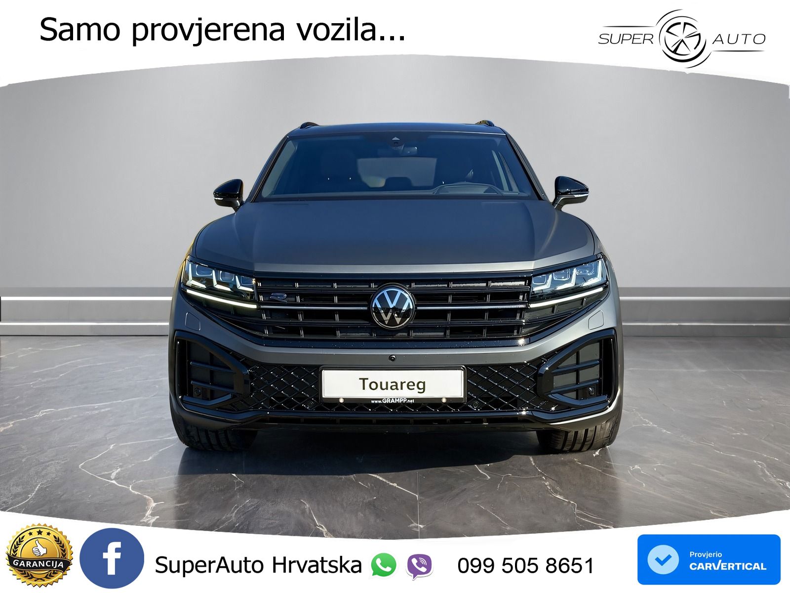 Volkswagen Touareg 3.0 V6 TDI (286 KS) 4MOTION Tiptronic ZRAČNI+ACC+GR SJED+KAM+PANO