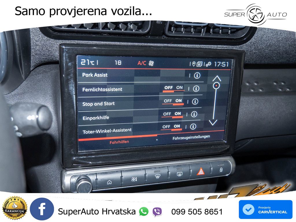 Citroen C3 Aircross 1.2 PureTech (131 KS) Automatic