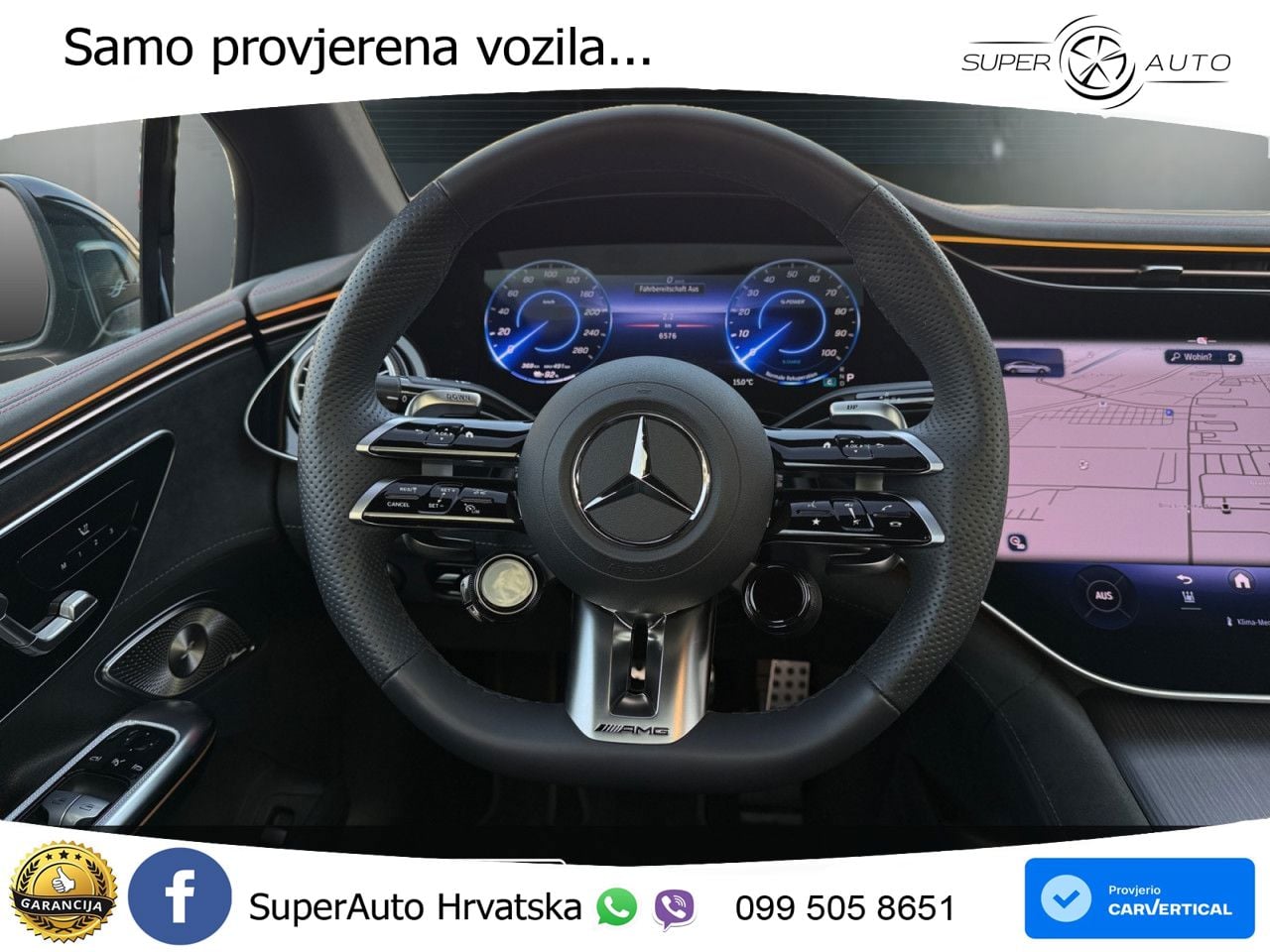 Mercedes EQE AMG 43 100 kWh (476 KS) 4MATIC ZRAČNI+ACC+GR SJED+360+PANO