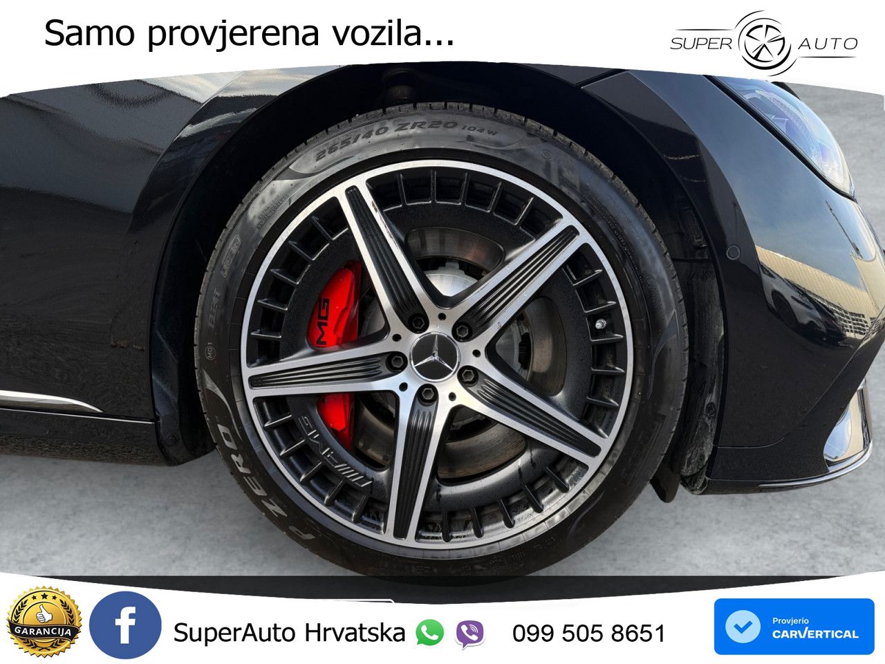 Mercedes EQE AMG 43 100 kWh (476 KS) 4MATIC ZRAČNI+ACC+GR SJED+360+PANO