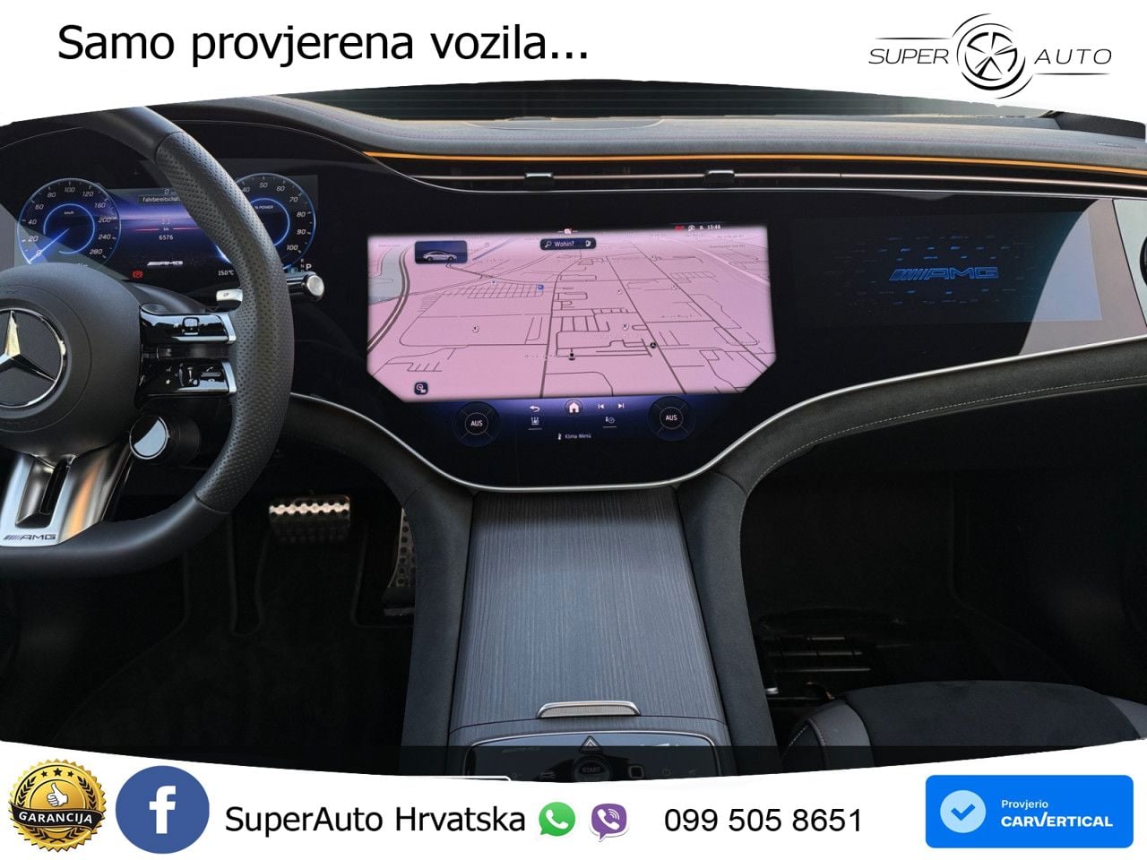 Mercedes EQE AMG 43 100 kWh (476 KS) 4MATIC ZRAČNI+ACC+GR SJED+360+PANO