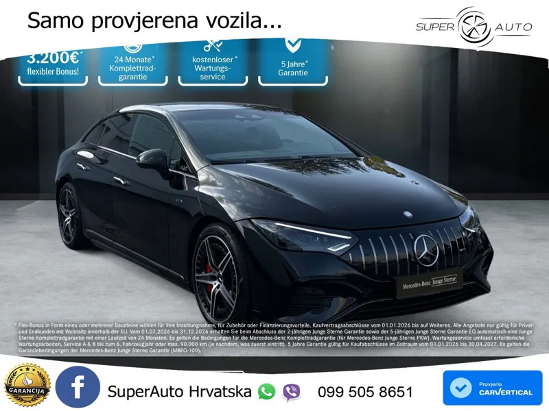 Mercedes EQE AMG 43 100 kWh (476 KS) 4MATIC ZRAČNI+ACC+GR SJED+360+PANO