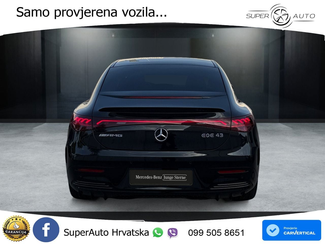 Mercedes EQE AMG 43 100 kWh (476 KS) 4MATIC ZRAČNI+ACC+GR SJED+360+PANO