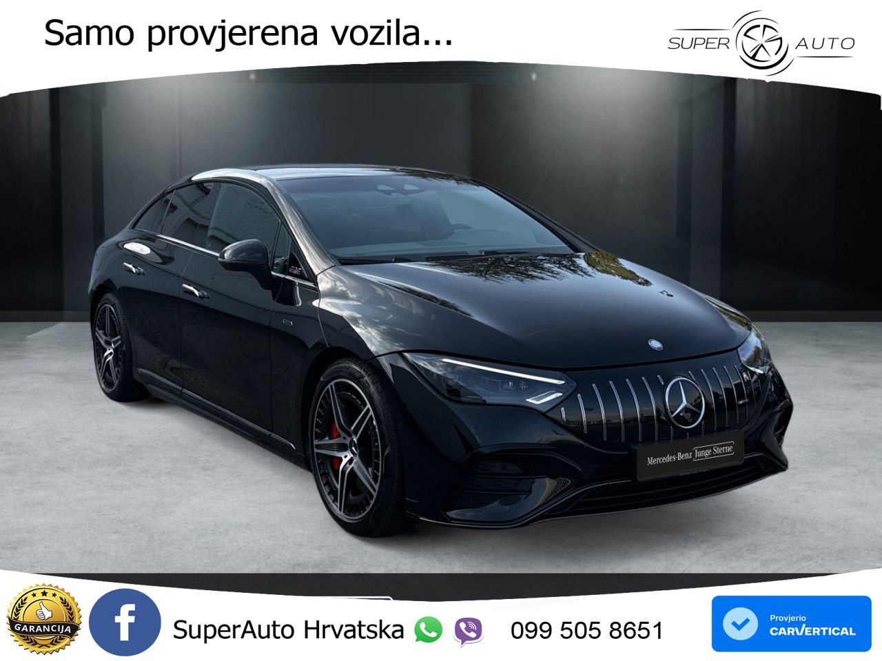 Mercedes EQE AMG 43 100 kWh (476 KS) 4MATIC ZRAČNI+ACC+GR SJED+360+PANO