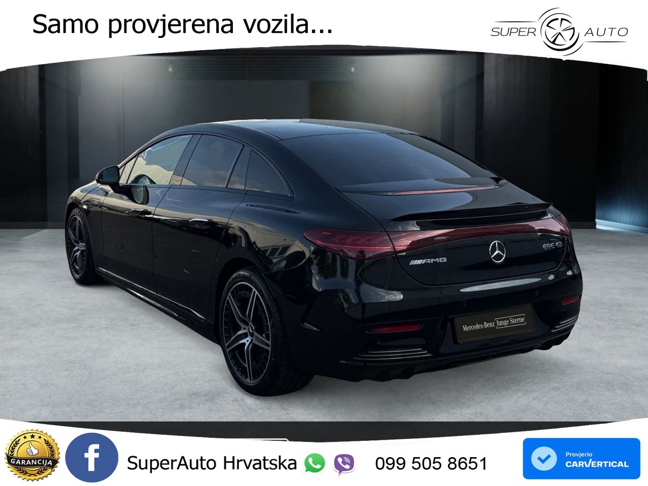 Mercedes EQE AMG 43 100 kWh (476 KS) 4MATIC ZRAČNI+ACC+GR SJED+360+PANO
