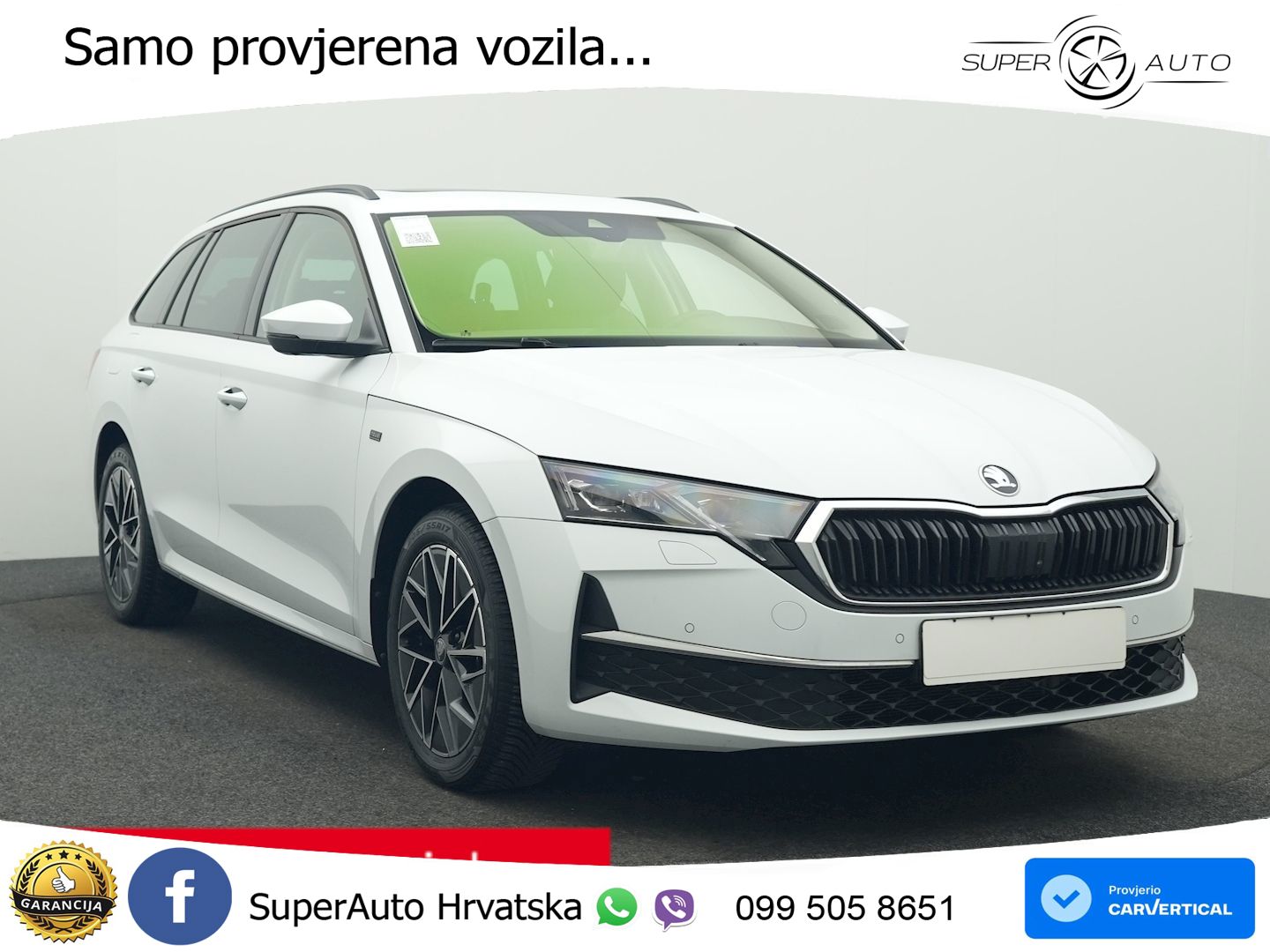 Škoda Octavia Combi 2.0 TDI (150 KS) DSG Selection ACC+GR SJED+360+PANO