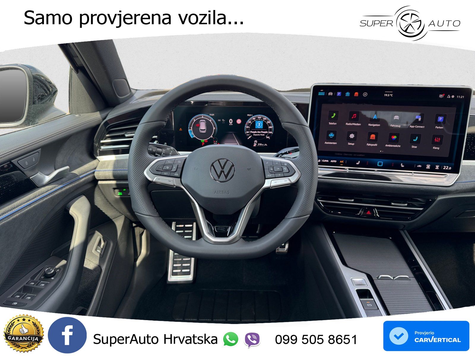 Volkswagen Passat Variant 2.0 TDI (193 KS) 4MOTION DSG R-Line LED+GR SJED+ACC
