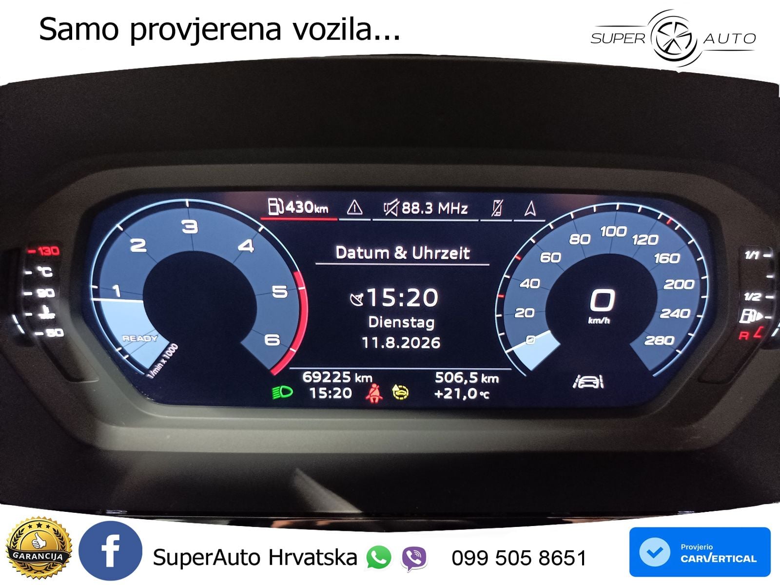 Audi A3 30 TDI (116 KS)