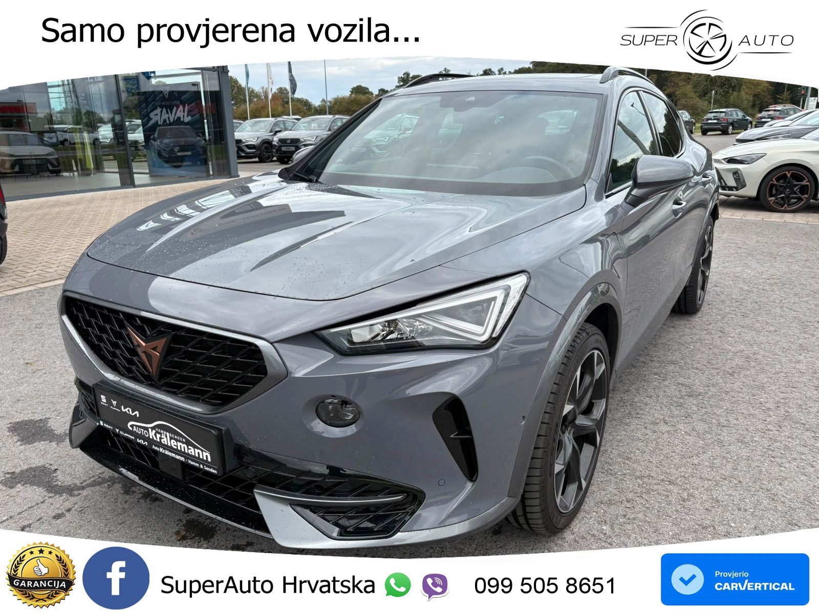 Cupra Formentor 1.4 TSI (245 KS) e-Hybrid DSG VZ LED+GR SJED+ACC
