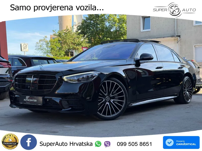 Mercedes S 400d Long (330 KS) 4MATIC 9G-TRONIC Exclusive ACC+HEAD+4xGR SJED+360+PANO