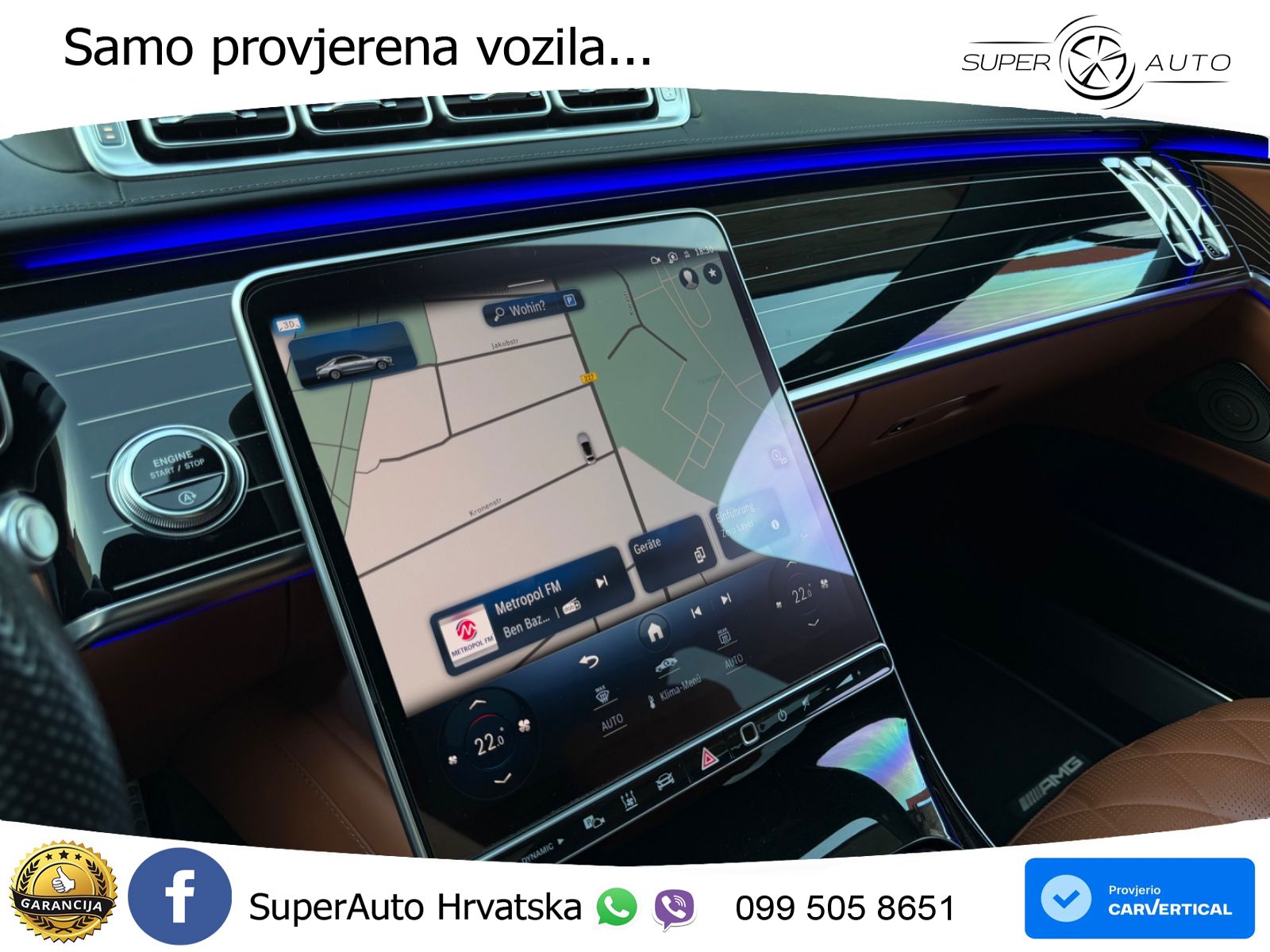 Mercedes S 400d Long (330 KS) 4MATIC 9G-TRONIC Exclusive ACC+HEAD+4xGR SJED+360+PANO