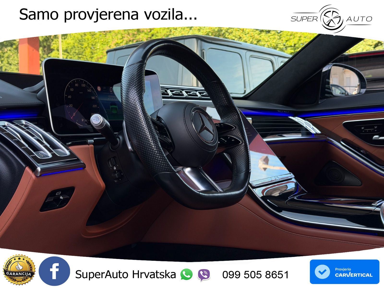 Mercedes S 400d Long (330 KS) 4MATIC 9G-TRONIC Exclusive ACC+HEAD+4xGR SJED+360+PANO
