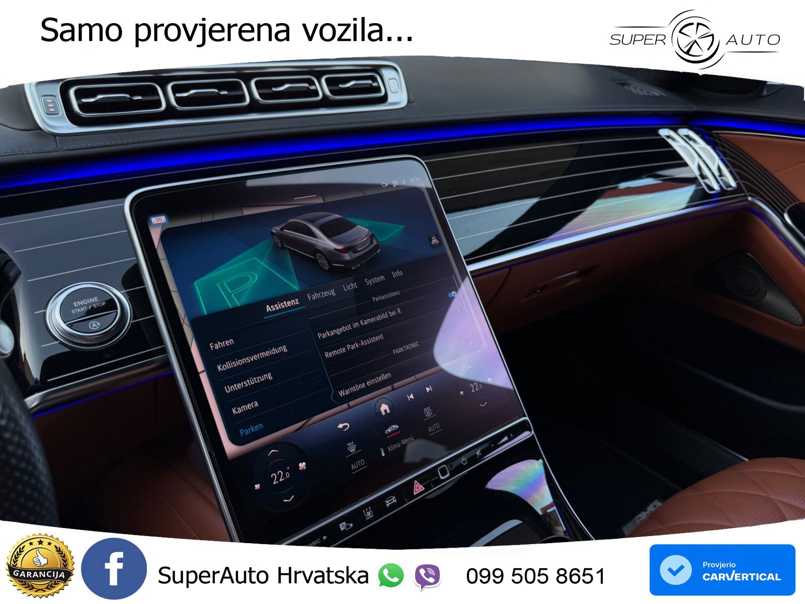 Mercedes S 400d Long (330 KS) 4MATIC 9G-TRONIC Exclusive ACC+HEAD+4xGR SJED+360+PANO