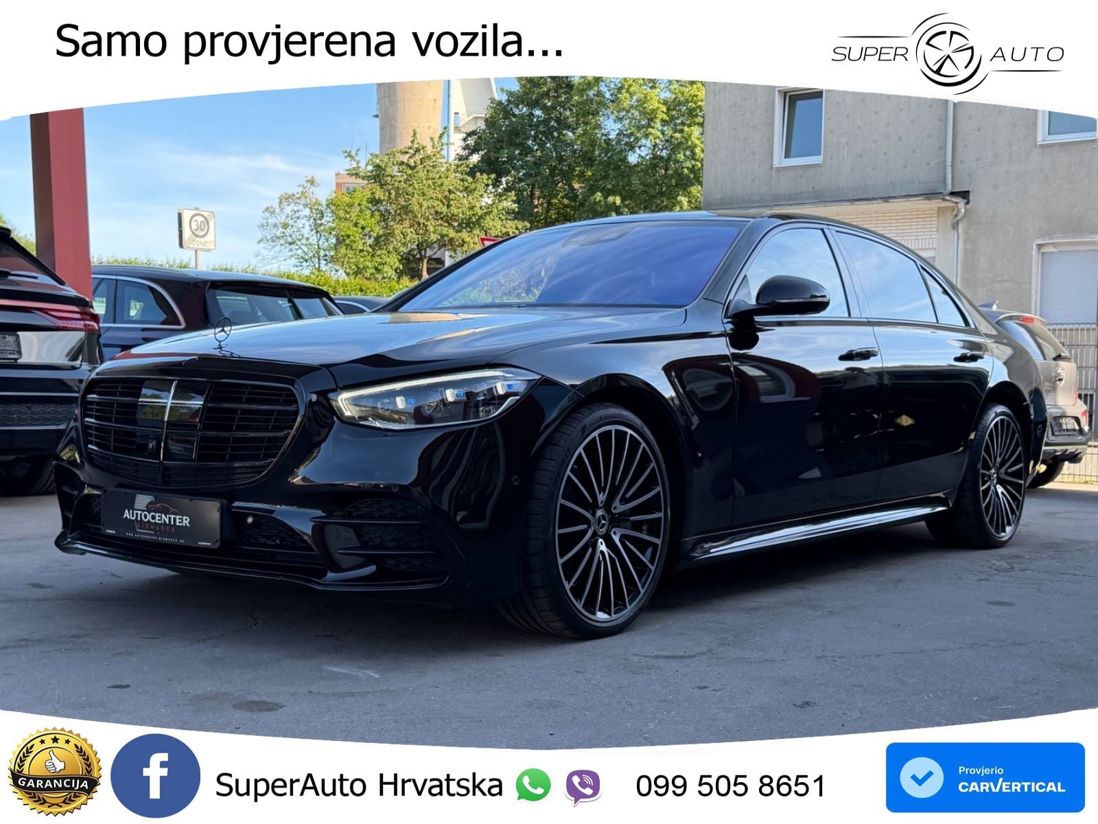 Mercedes S 400d Long (330 KS) 4MATIC 9G-TRONIC Exclusive ACC+HEAD+4xGR SJED+360+PANO