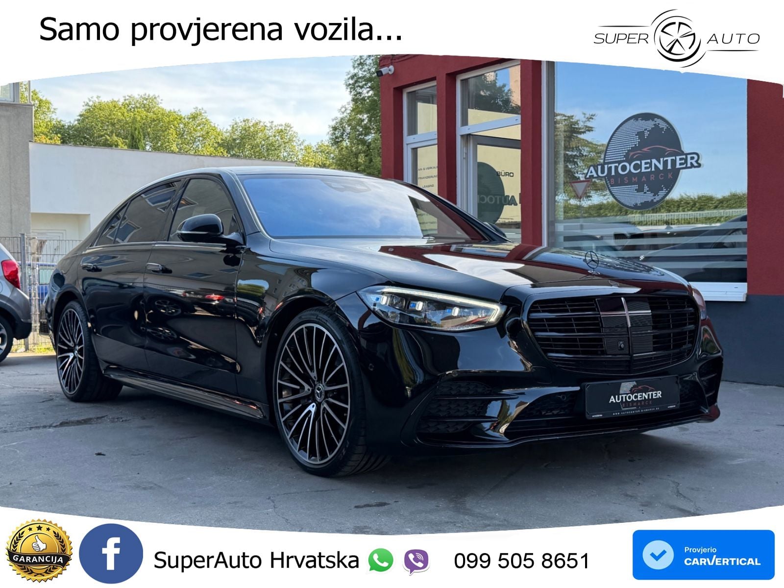 Mercedes S 400d Long (330 KS) 4MATIC 9G-TRONIC Exclusive ACC+HEAD+4xGR SJED+360+PANO