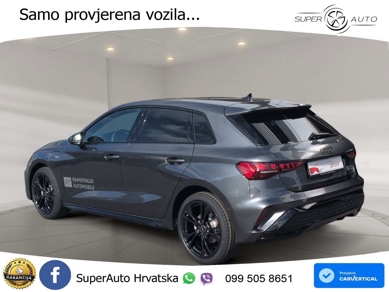 Audi A3 Sportback 40 TFSI e (204 KS) Plug-in Hybrid S tronic S line LED+GR SJED+ACC
