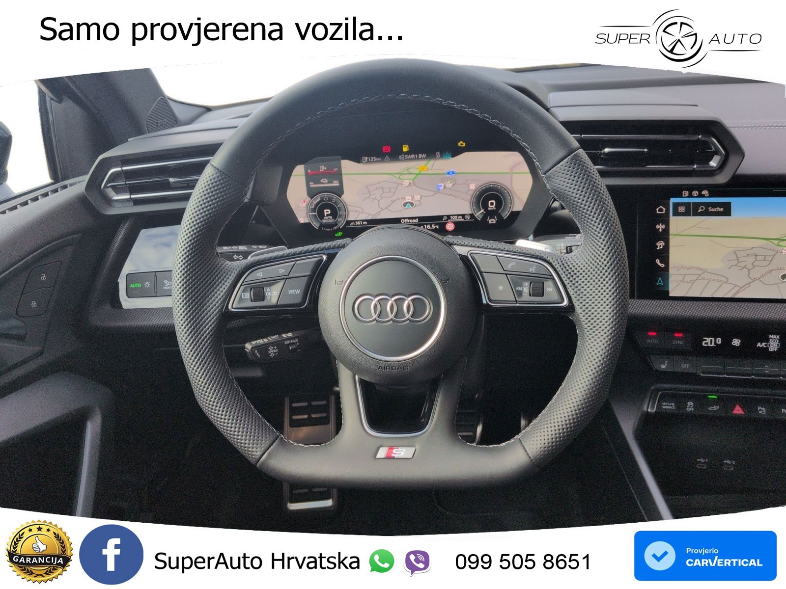 Audi A3 Sportback 40 TFSI e (204 KS) Plug-in Hybrid S tronic S line LED+GR SJED+ACC
