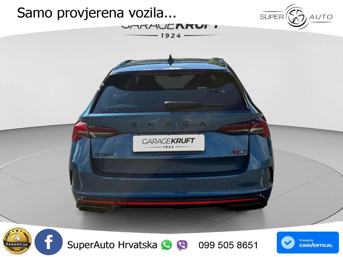 Škoda Octavia Combi RS 2.0 TSI (265 KS) DSG LED+GR SJED+ACC