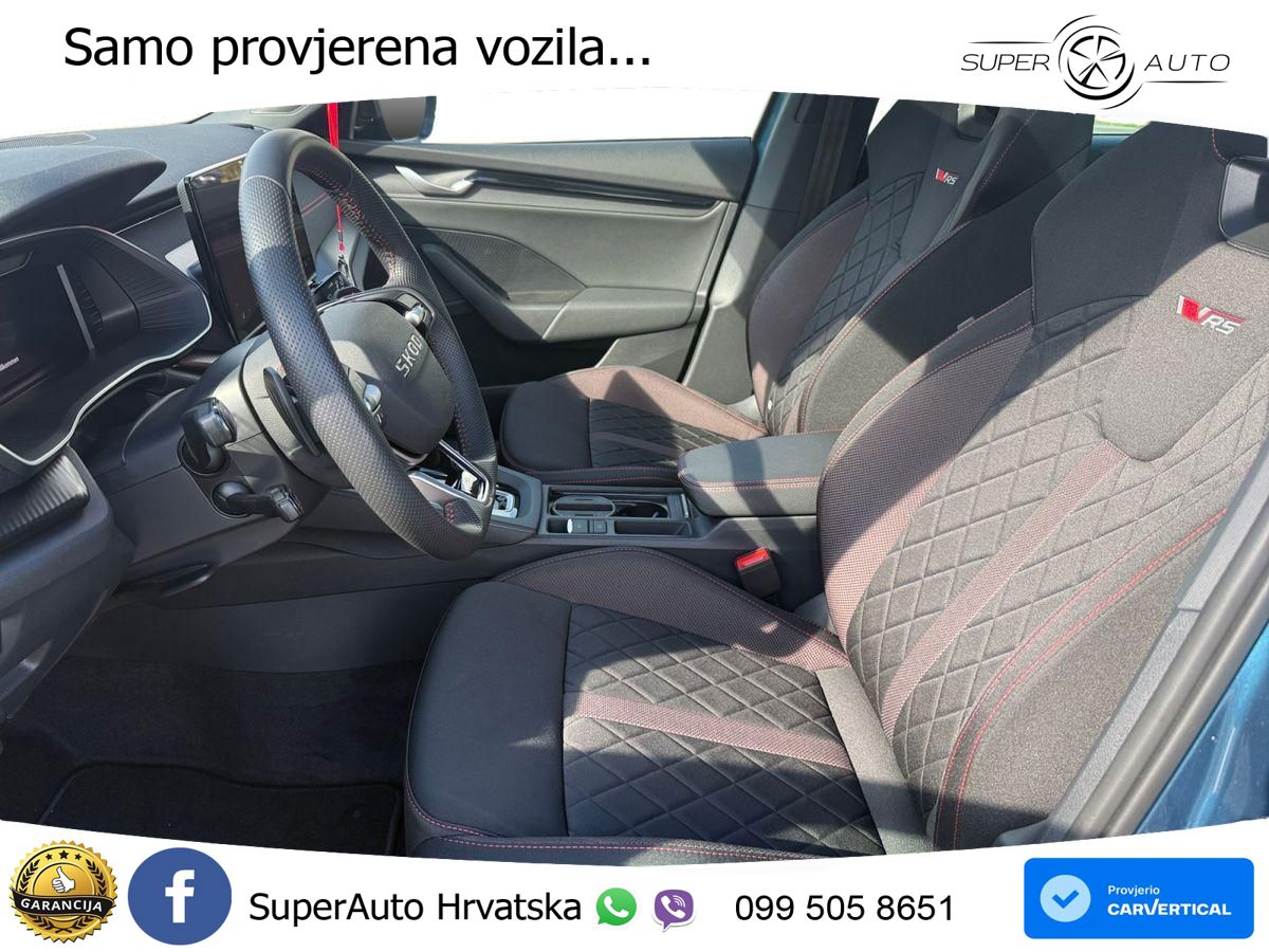 Škoda Octavia Combi RS 2.0 TSI (265 KS) DSG LED+GR SJED+ACC