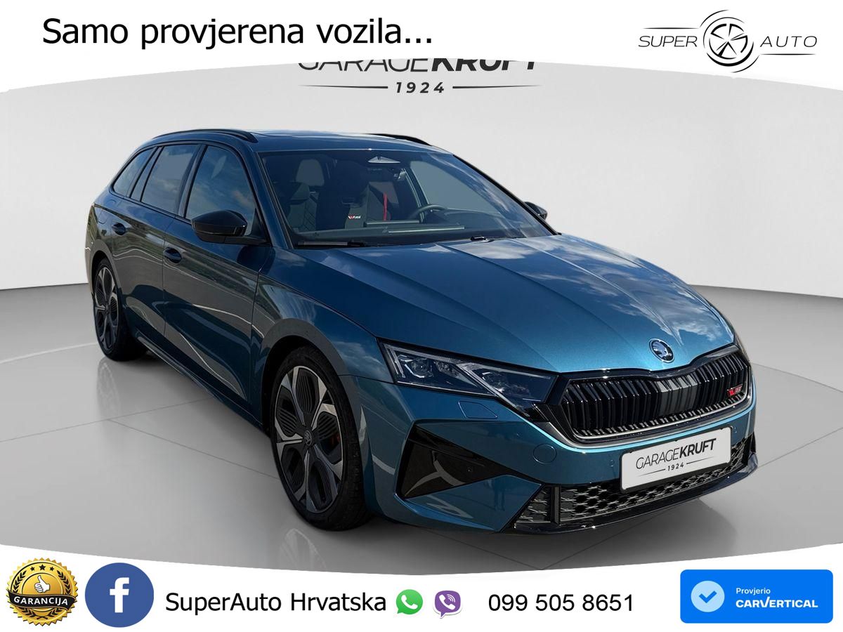 Škoda Octavia Combi RS 2.0 TSI (265 KS) DSG LED+GR SJED+ACC