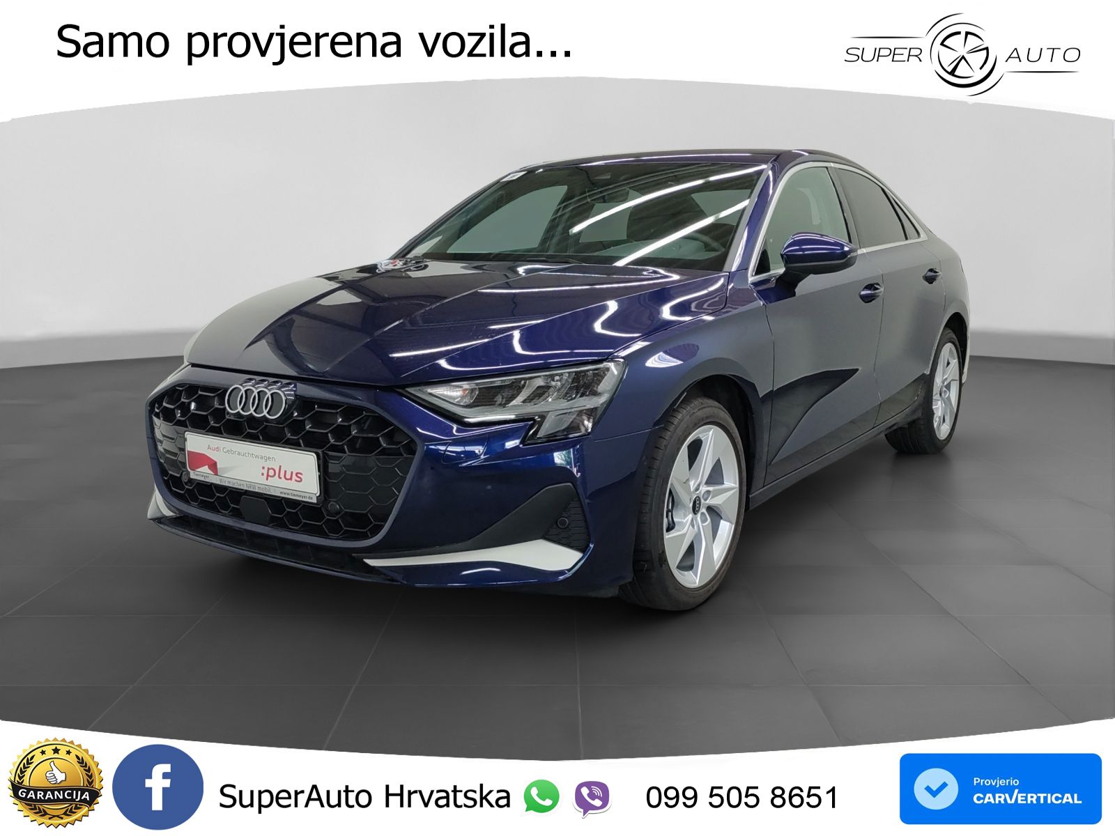 Audi A3 Limuzina 35 TFSI (150 KS) S tronic advanced