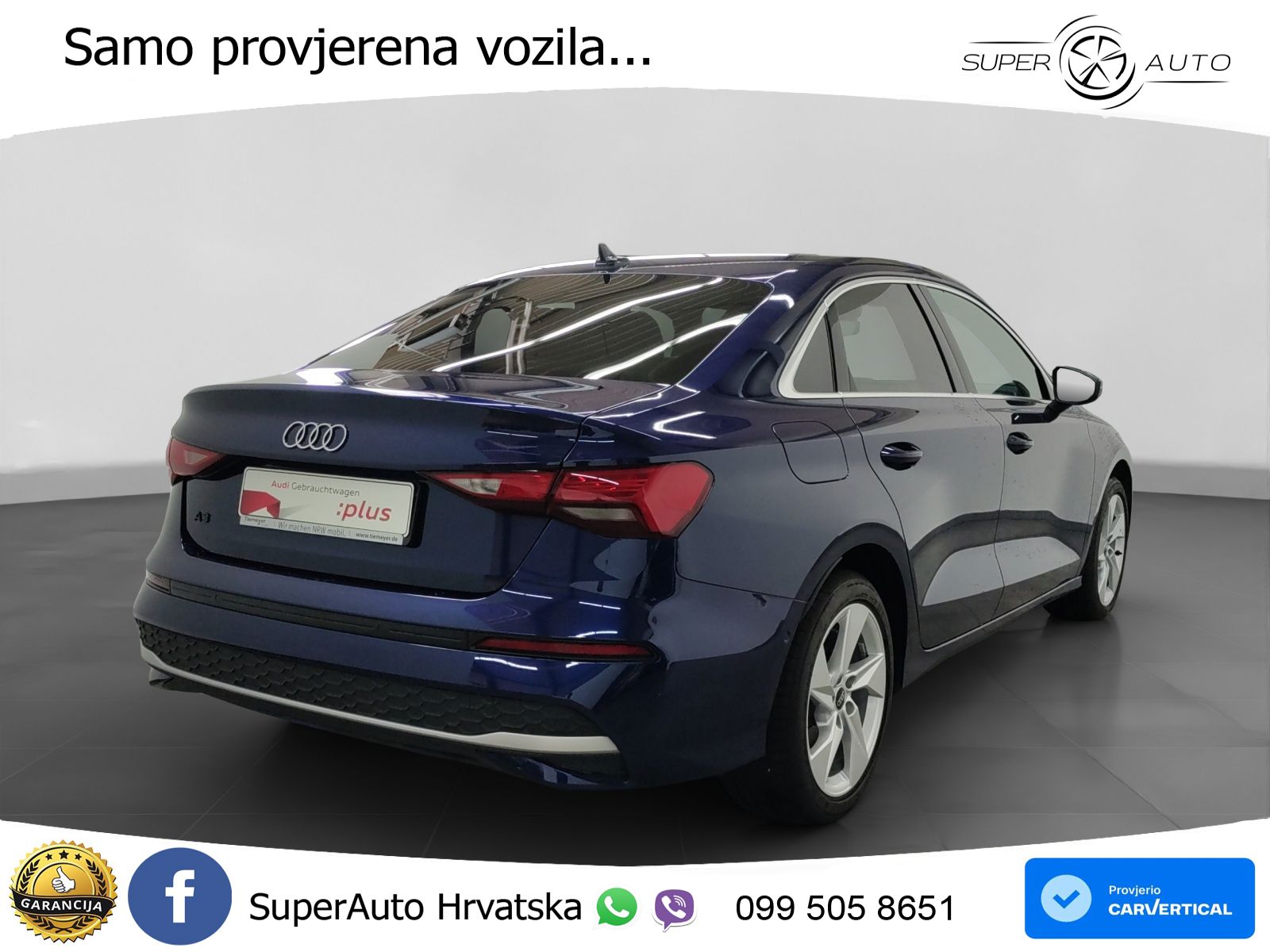 Audi A3 Limuzina 35 TFSI (150 KS) S tronic advanced