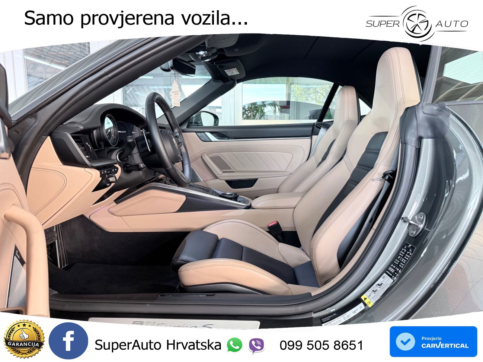 Porsche 911 Turbo S Cabriolet 3.8 (650 KS) PDK ZRAČNI+ACC+GR SJED+KAM