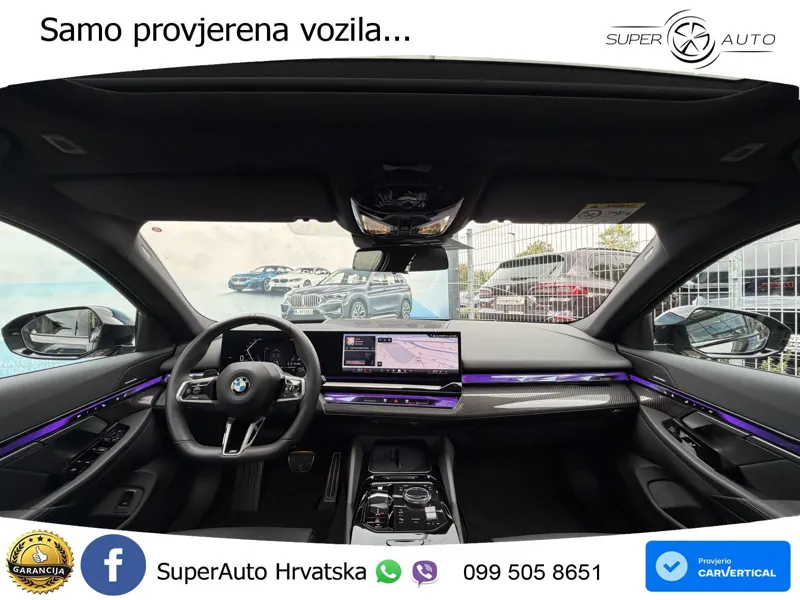 BMW 520i (208 KS) Steptronic M Sport ACC+HEAD+4xGR SJED+360+PANO