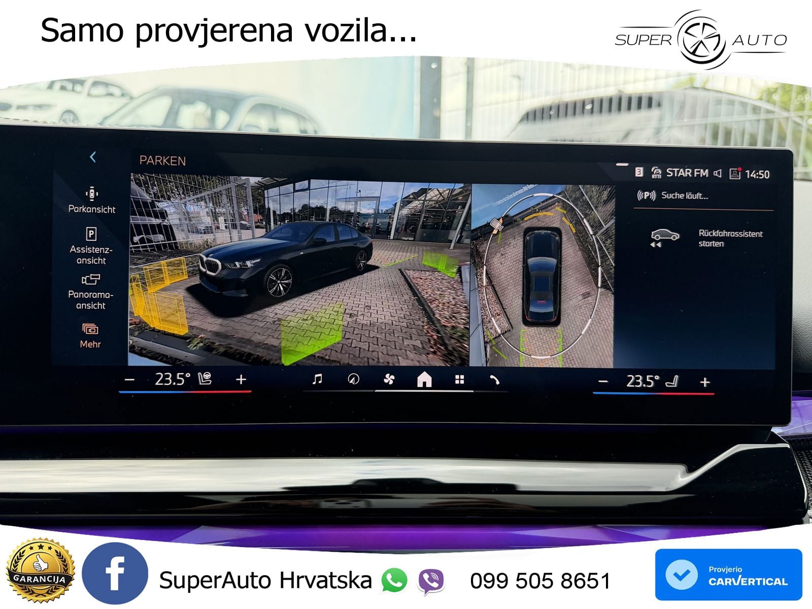 BMW 520i (208 KS) Steptronic M Sport ACC+HEAD+4xGR SJED+360+PANO