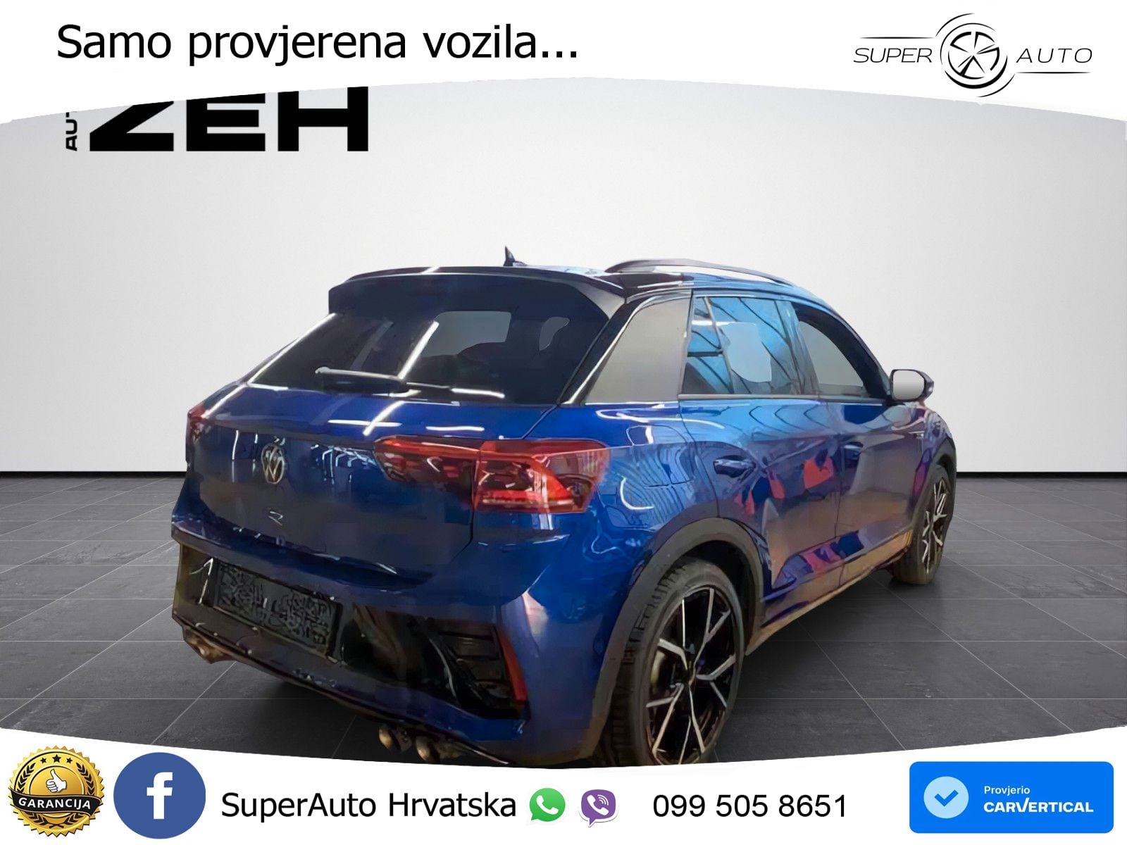 Volkswagen T-Roc R 2.0 TSI (300 KS) OPF 4M DSG LED+GR SJED+ACC