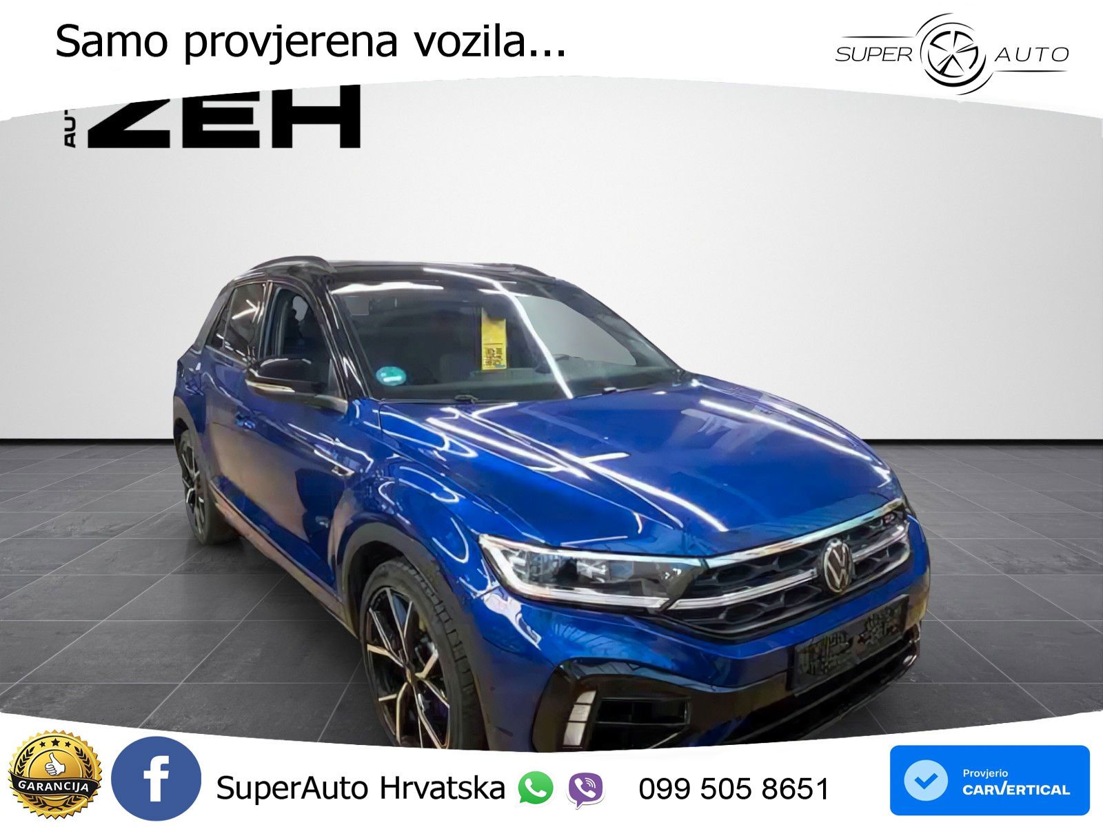 Volkswagen T-Roc R 2.0 TSI (300 KS) OPF 4M DSG LED+GR SJED+ACC