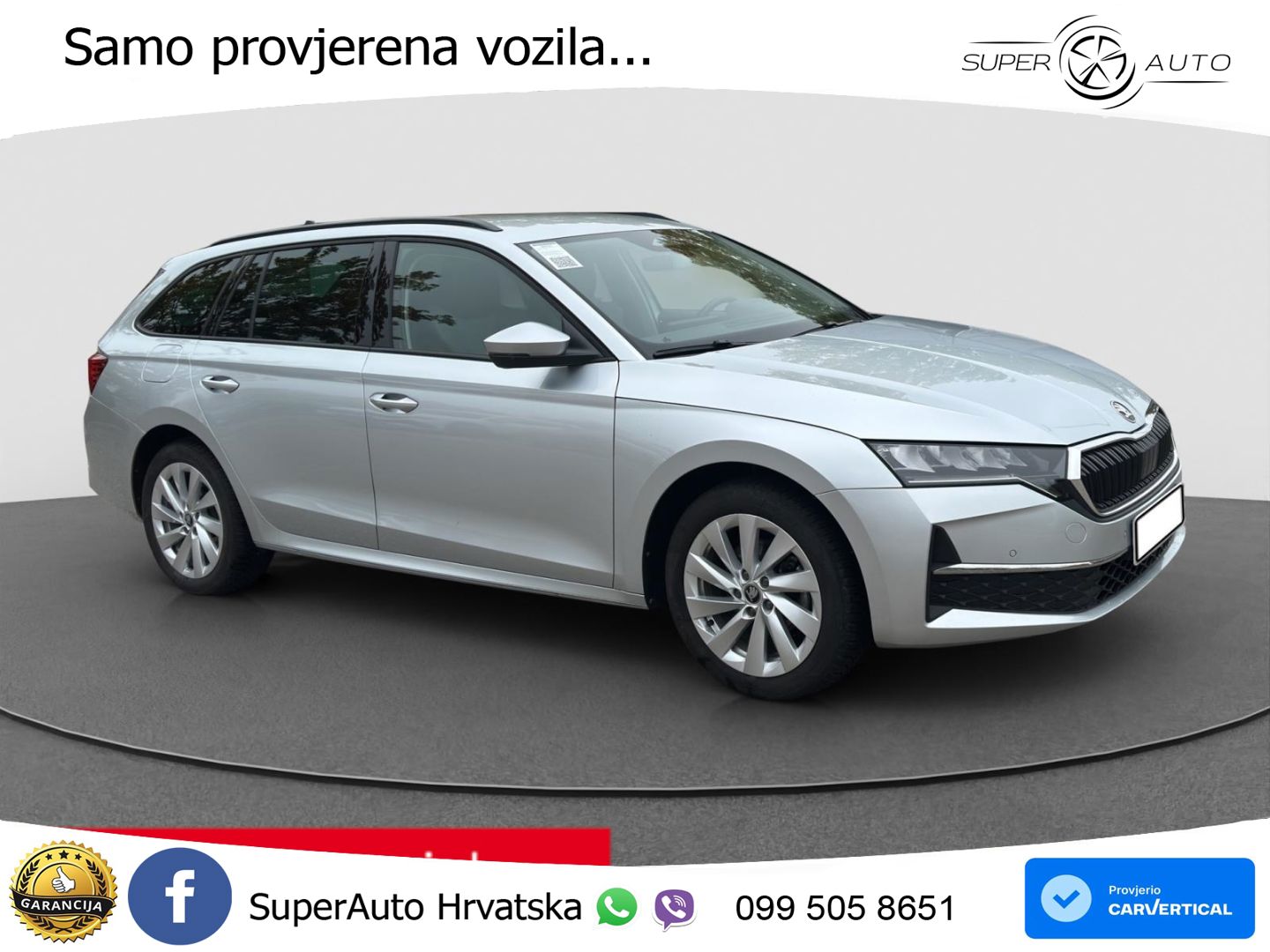 Škoda Octavia Combi 2.0 TDI (150 KS) DSG Selection LED+GR SJED+ACC