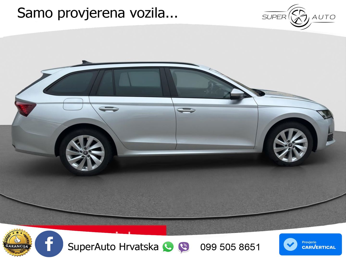 Škoda Octavia Combi 2.0 TDI (150 KS) DSG Selection LED+GR SJED+ACC