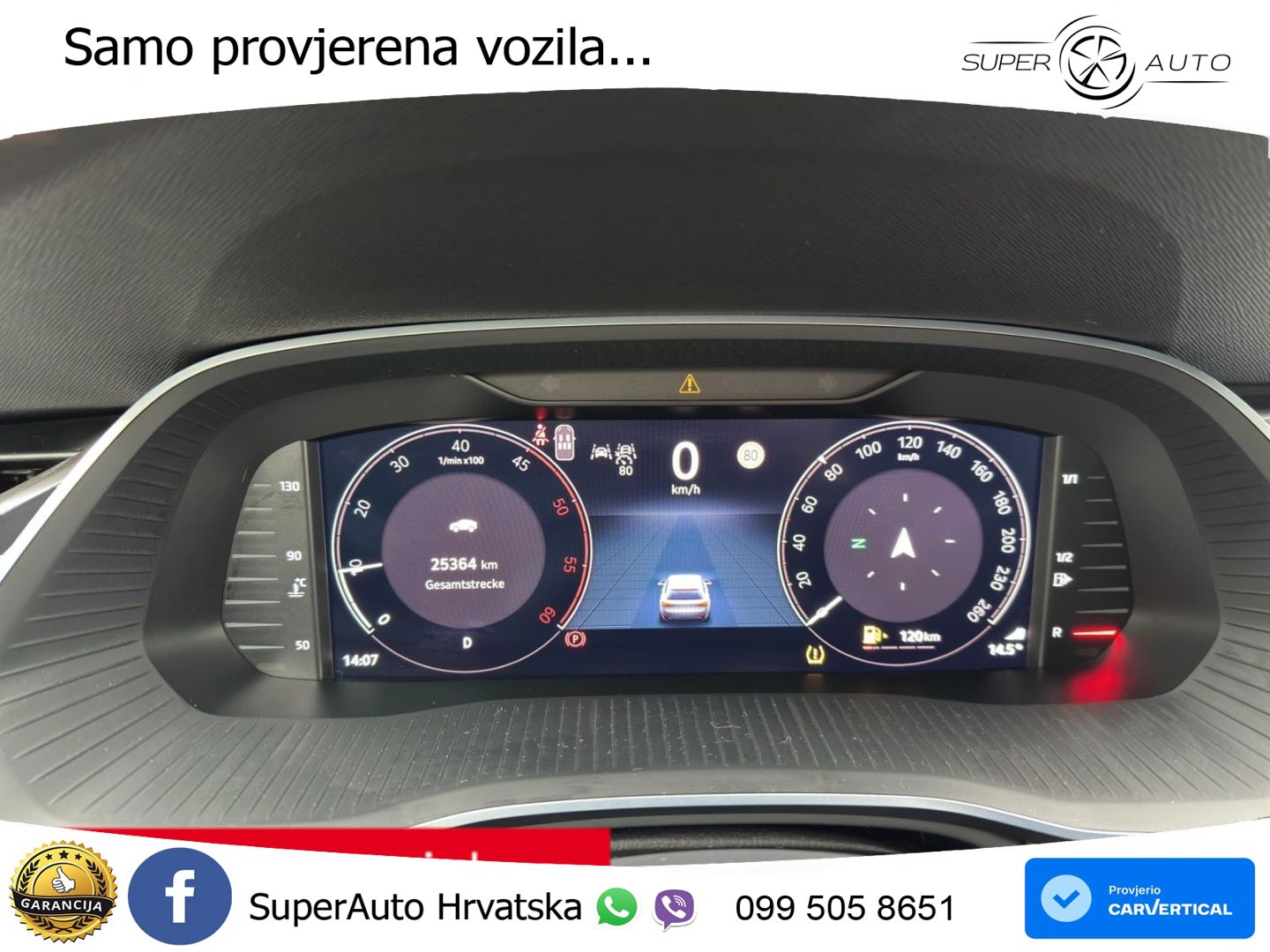 Škoda Octavia Combi 2.0 TDI (150 KS) DSG Selection LED+GR SJED+ACC